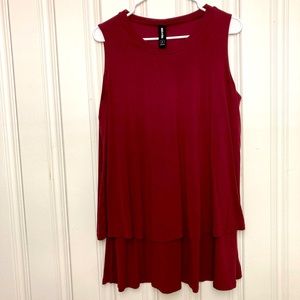 Agnes & Dora tiered sleeveless top